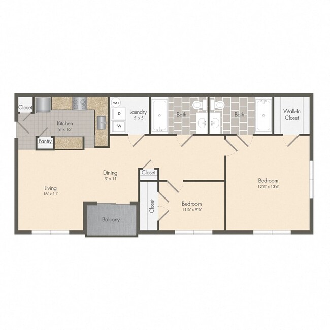 Floorplan - Linden at Martinsburg