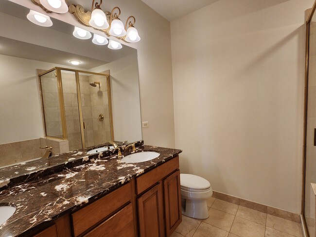 Marble master bathroom - 849 W Ohio St