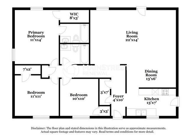 Building Photo - 3 Bedroom Pet-Friendly Home in Ellenwood, GA with Main Street Renewal