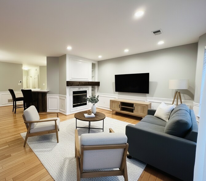living room staged-2 - 305 Dresher Woods Dr