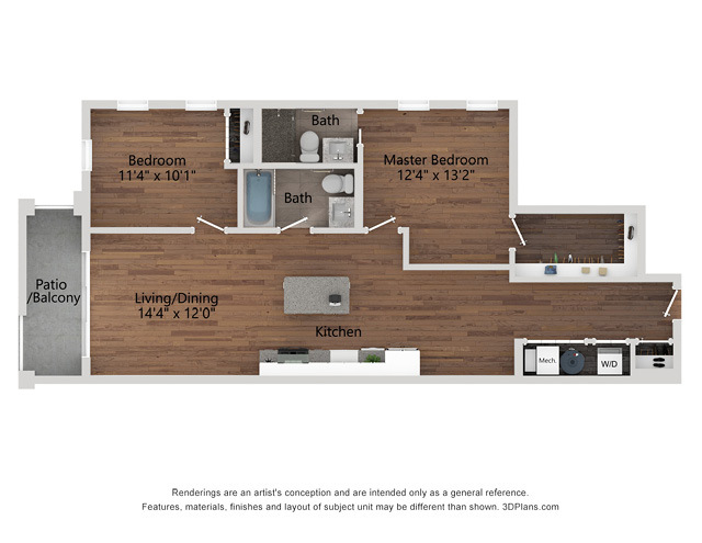 Floorplan - Monroe Aberdeen Place