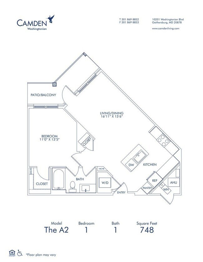 Floorplan - Camden Washingtonian