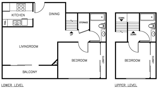 Floorplan - Townhomes on Emerson