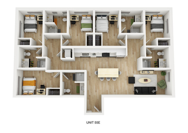 5x5 A - HERE Seattle Student Apartments