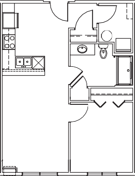 floorplan - 1300 Main Residences