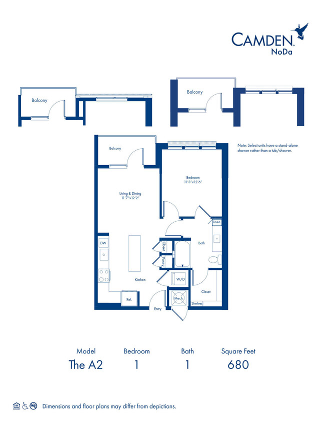 Floorplan - Camden NoDa