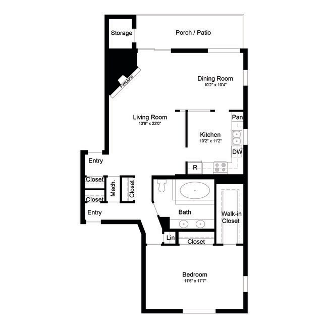 Floorplan - Avery at Arlington Heights