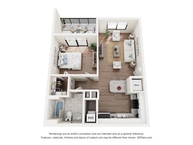 Floorplan - Gateway Luxury Apartments