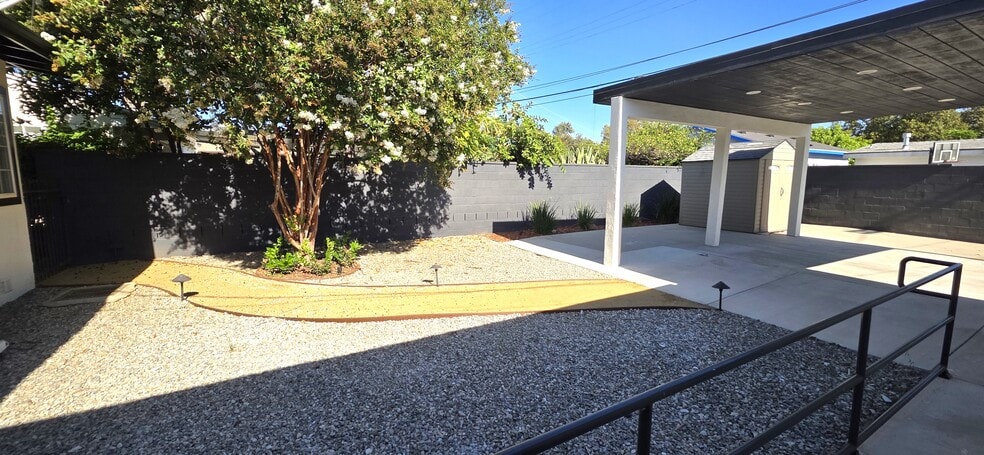 Backyard - 13821 Burton St