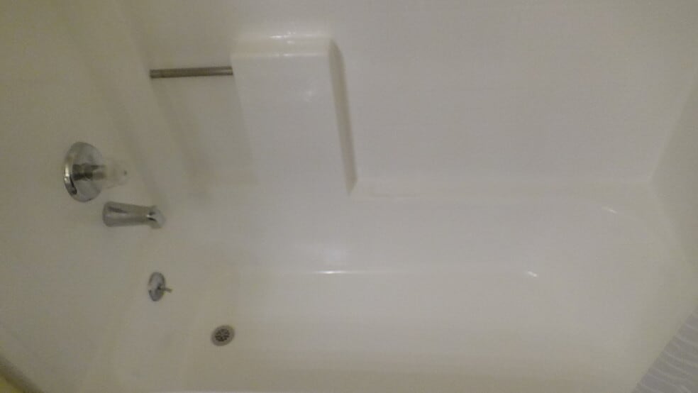 Re-surfaced tub - 725 Summerwood Ln