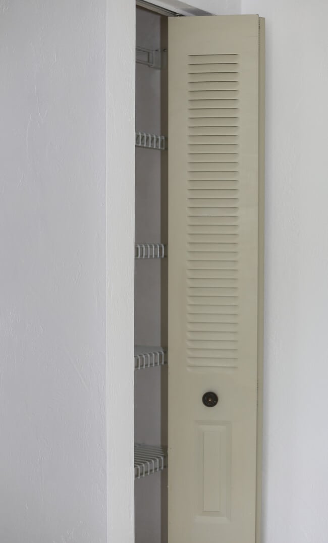 Closet on top of the stairs - 266 Timberline Trl