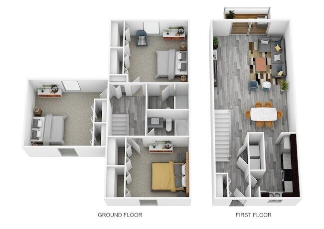 Floorplan - Olde Towne in Kenwood