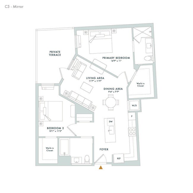 Floorplan - Surfhouse Asbury Park