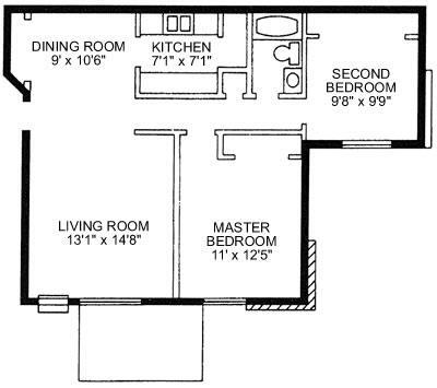 Floorplan - Fawn Ridge Apartments