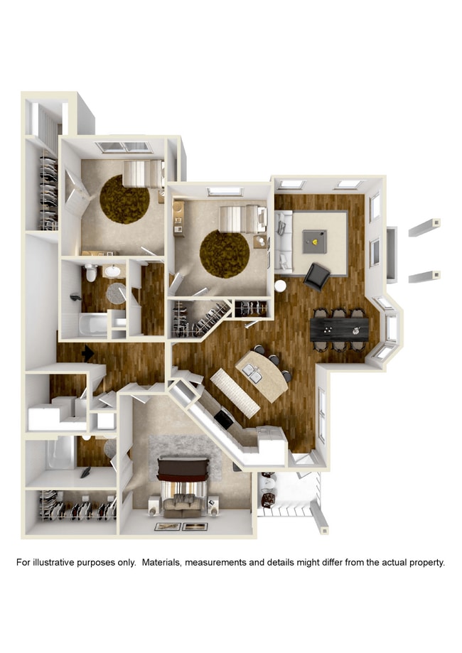 Floorplan - Audubon Park Apartment Homes