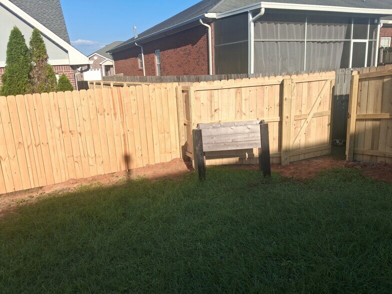 New Fence - 103 Whitney Ave
