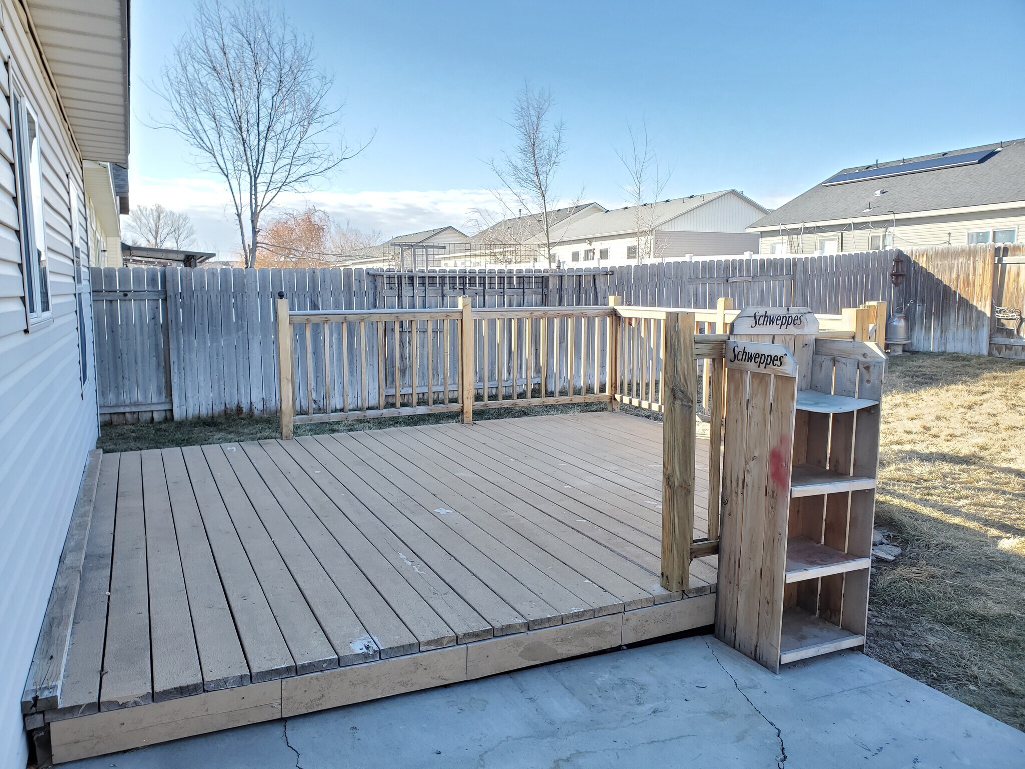 Deck in Backyard - 776 Parkwood Dr