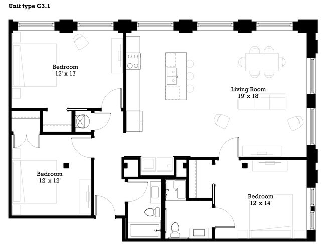 Floorplan - The Mill at Prattville