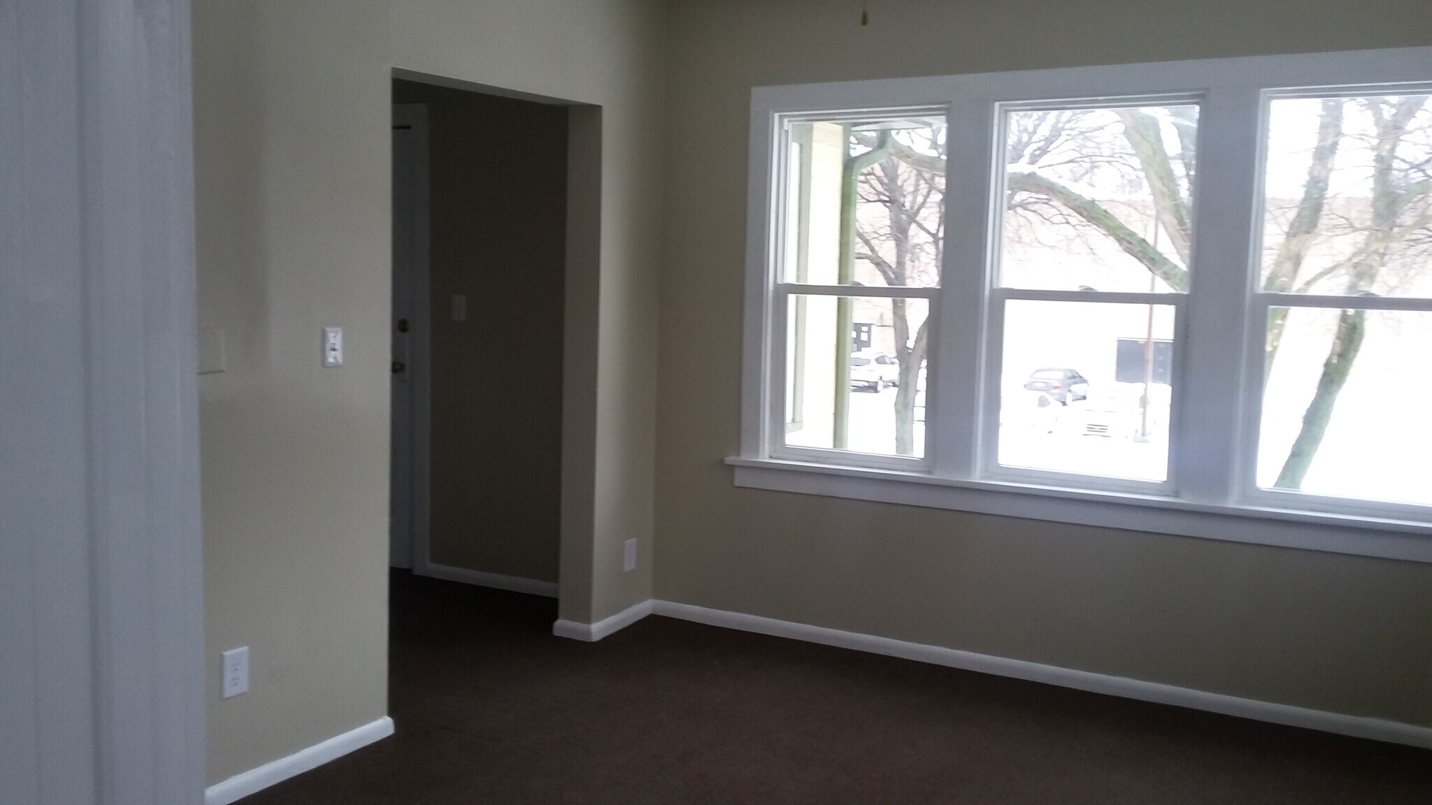 Large bedroom windows looking out at trees! - 1518 Irving Ave N