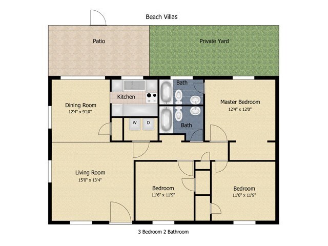 3 Bedroom - Beach Villas
