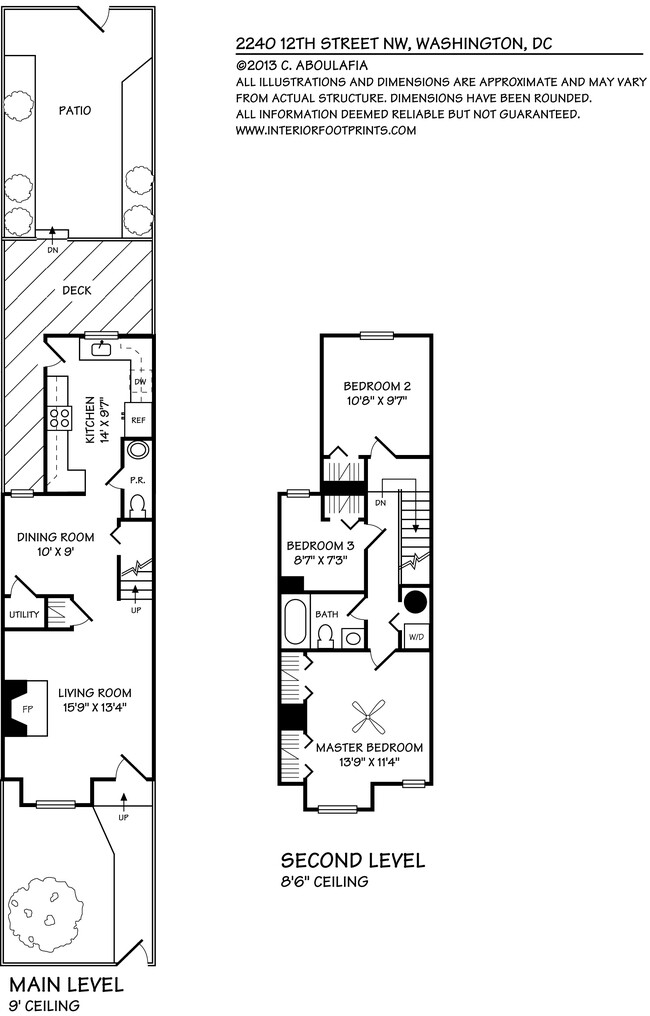 Floorplan - 2240 12th Street Northwest