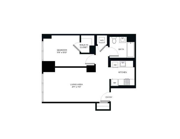 Floorplan - Third at Bankside