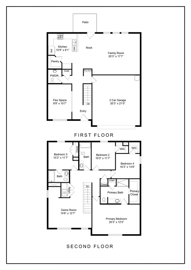 Floorplan - Villas at Sunterra