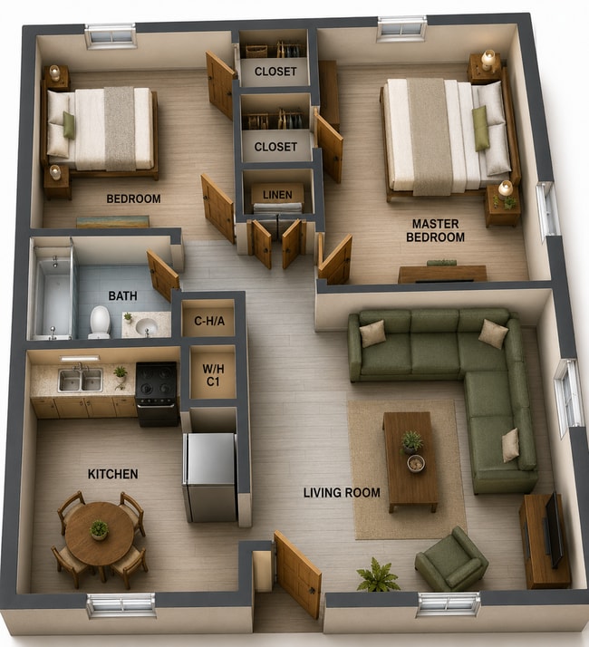 2BR - Hyde - Hyde Grove