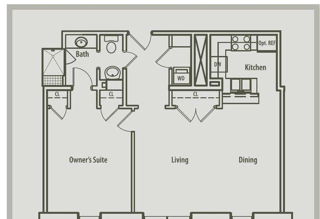 1BR/1BA - The Calhoun Lofts