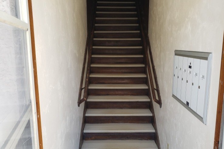 Main Entrance Stairs - 105 S Main St
