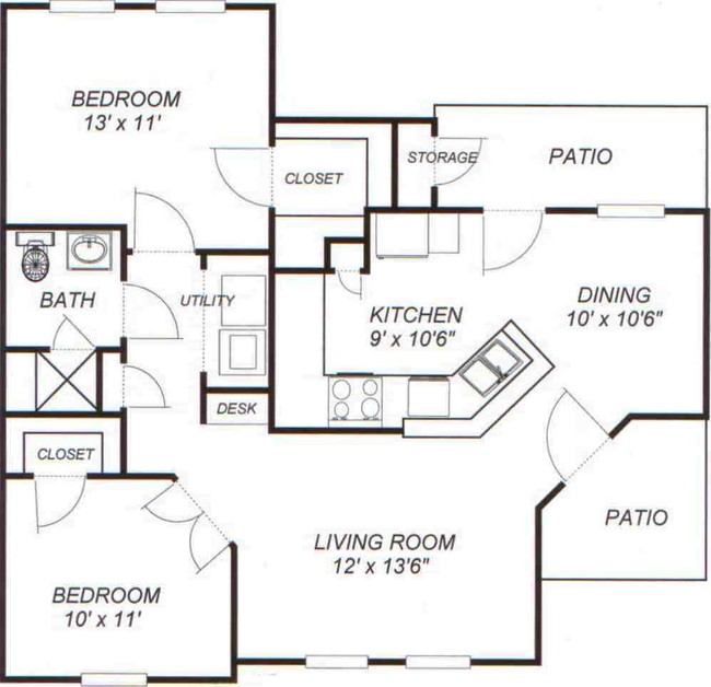 Floorplan - Woodside Manor