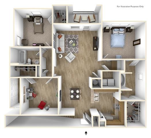 Floorplan - Villas at Hampton