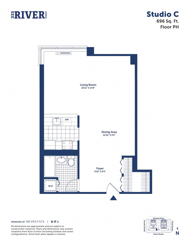 Floorplan - 333 River Street