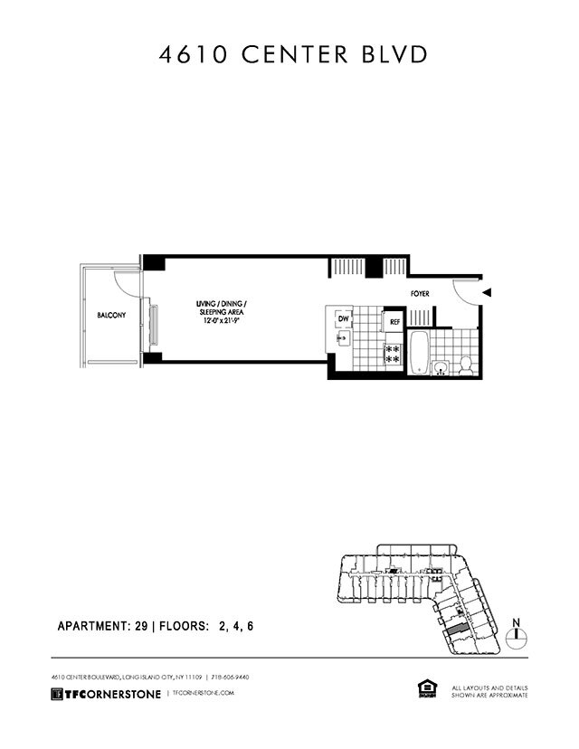 Floorplan - 4610 Center Blvd