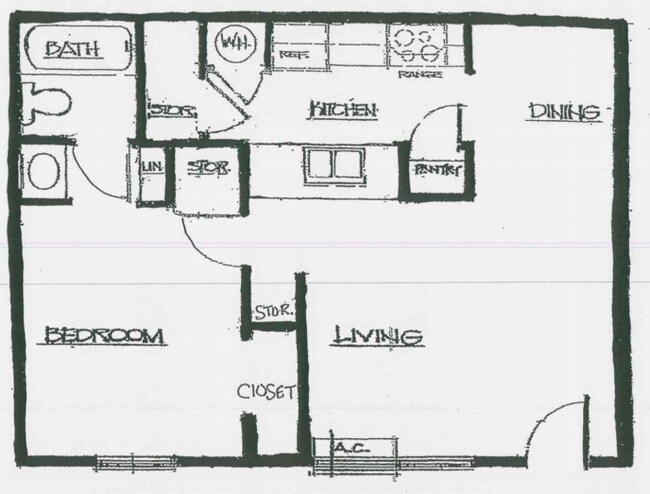 Floorplan - Shady Oaks Manor