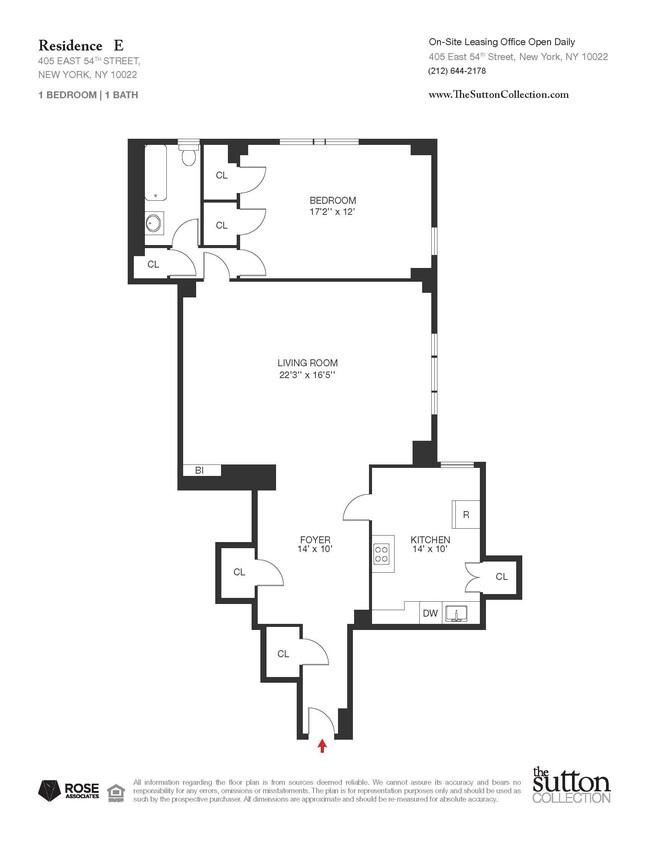 Floorplan - The Sutton Collection