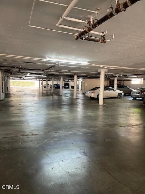 garage, unit has Tesla charger - 355 S Madison Ave