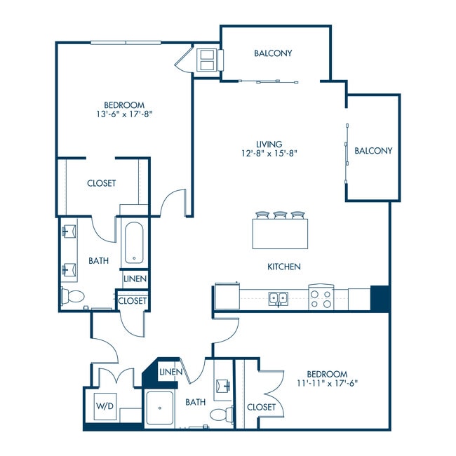 Floorplan - Parker Station Flats