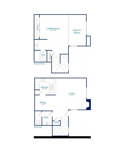 1BR/2BA - Ascent at Medical