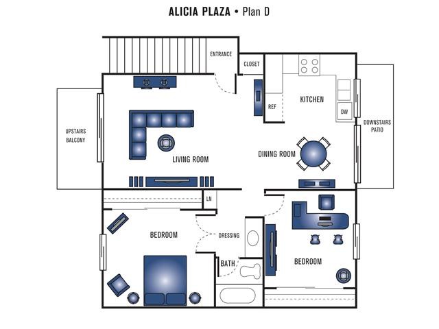 Floorplan - Alicia Plaza