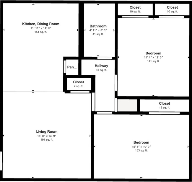 Floorplan - Autumn Ridge Apartment Community