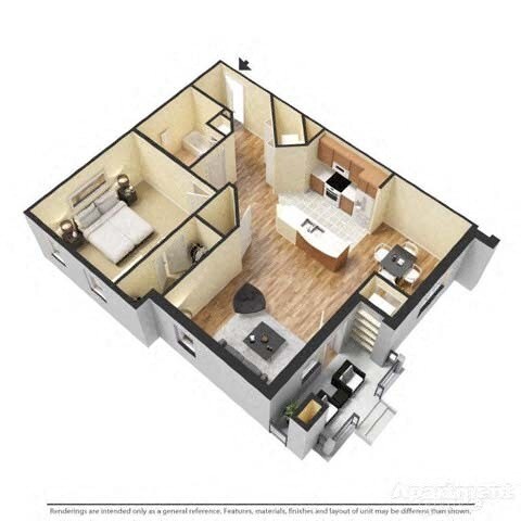 Floorplan - Glacier Valley at Reston Heights