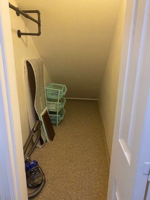 Storage in lower half bath - 1803 26th St