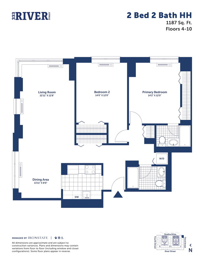 Floorplan - 333 River Street