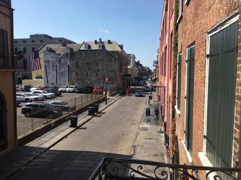 view of area from balcony - 511 Toulouse St