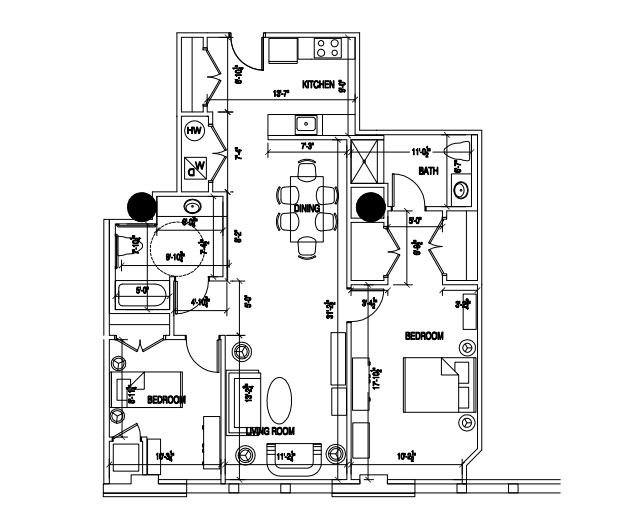 2BR/2BA - Columbia Towers