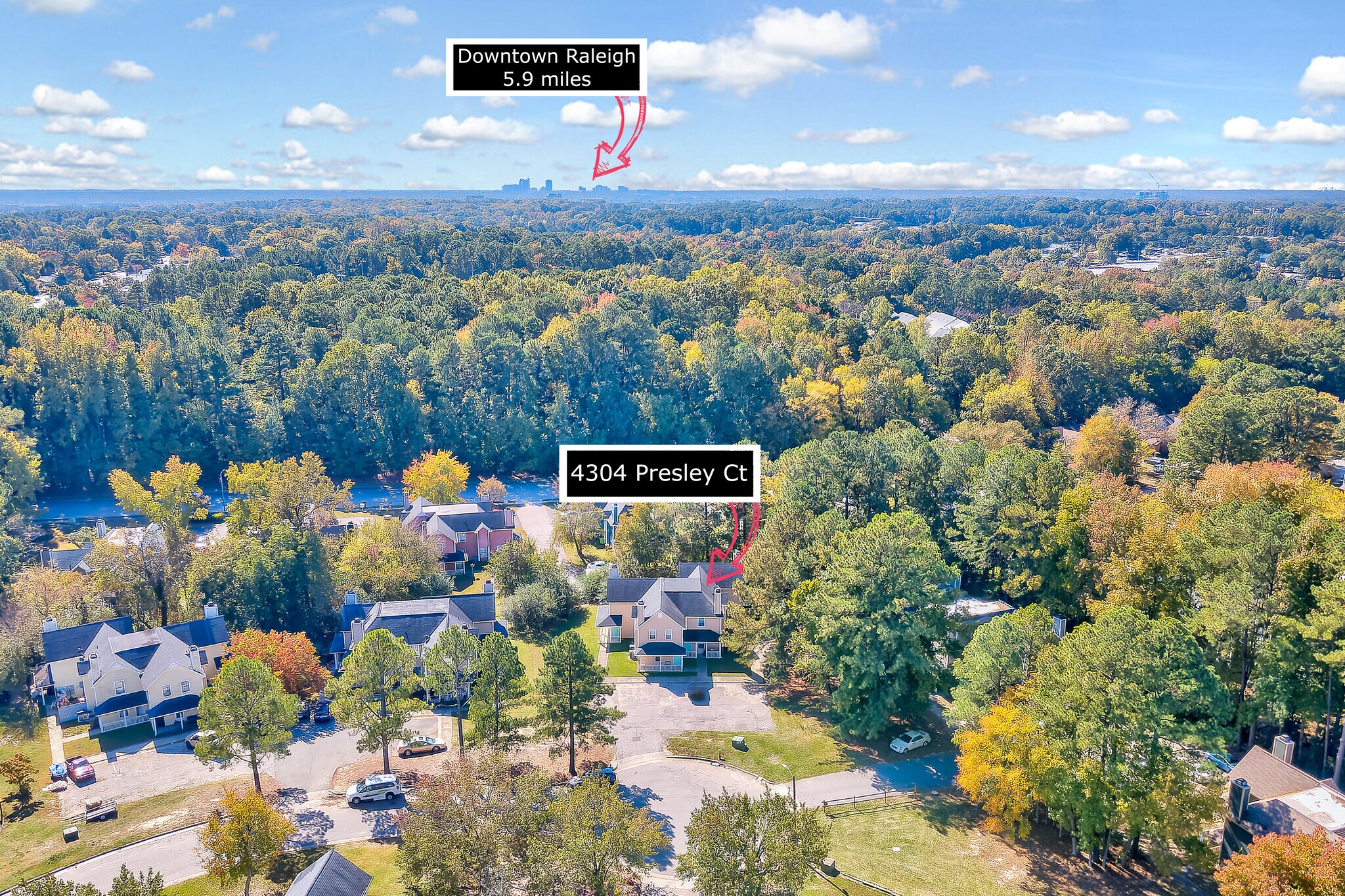 Close to Downtown - 4304 Presley Ct