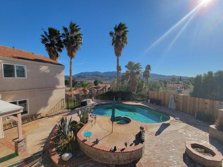Back of the House/ View - 28045 Magic Mountain Ln