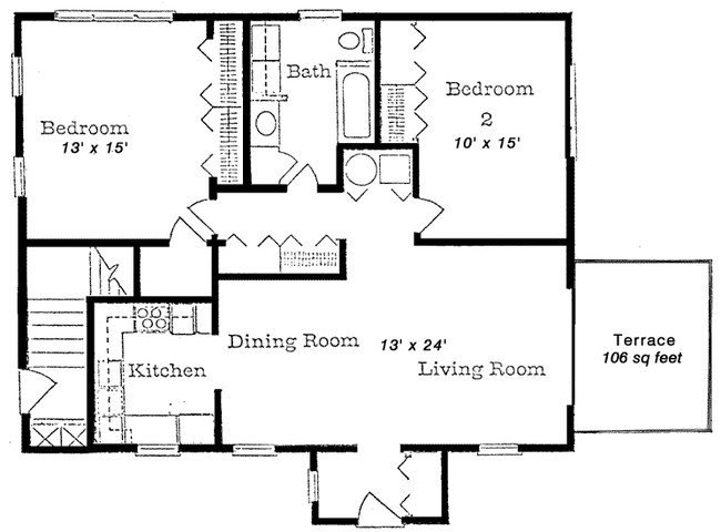 2BR/1BA - Rossmoor Adult Community