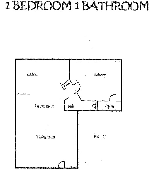 Floorplan - Alder Court Apartments